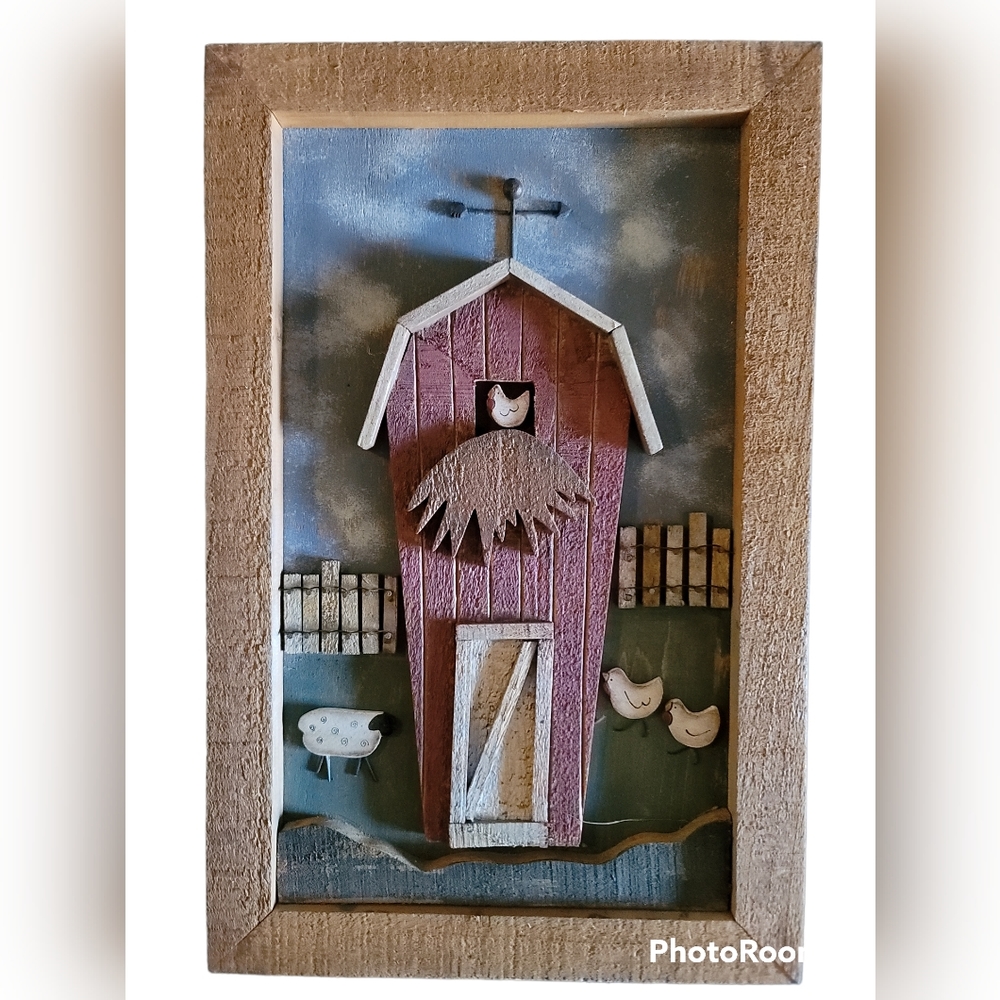 Framed farmhouse